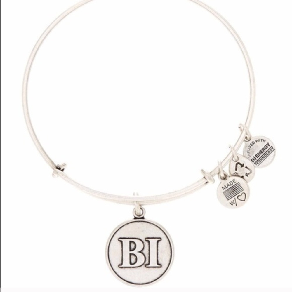 100% Auth Alex & Annie "BI" bangle bracelet JA19